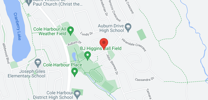map of 373 Auburn Drive